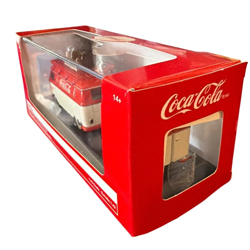 Motorcity‎ Classics 1960 Volkswagen T1 Kombi Van Trailer Coca-Cola 1/43 Red NEW